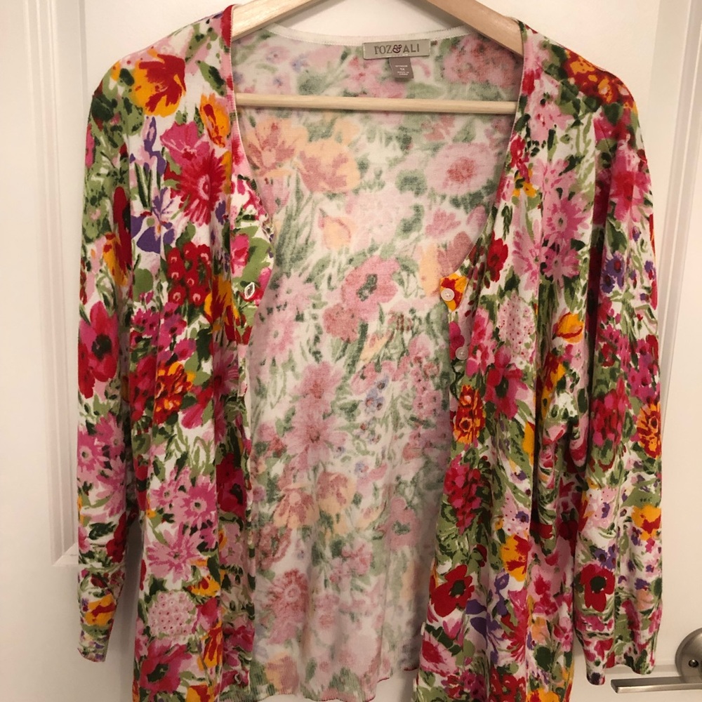 Floral Cardigan
